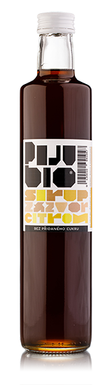 Bio sirup zázvorovo – citronový